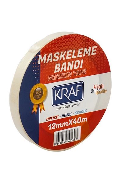 KRAF 4012g Masking Tape - 12mmx40m