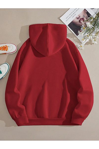 Mella&Co Hanorac cu glugă cu imprimeu unisex