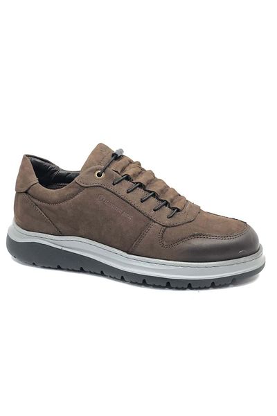 Kids Club Shoes Мъжки ежедневни обувки Hammer Jack 102-24787-M от естествена кожа, КАФЯВИ