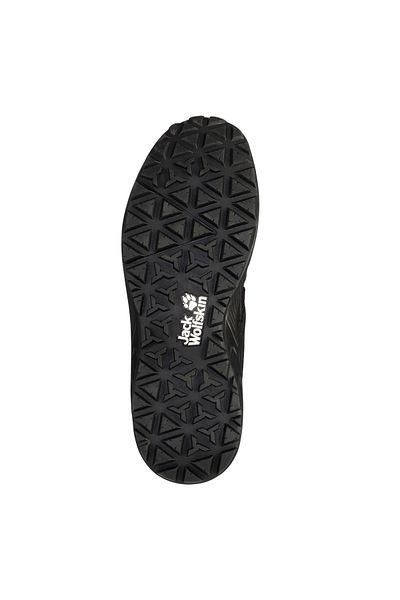 Jack Wolfskin Cizme negre pentru femei Woodland 2 Texapore Mid Ghete pentru femei 4051331-6069