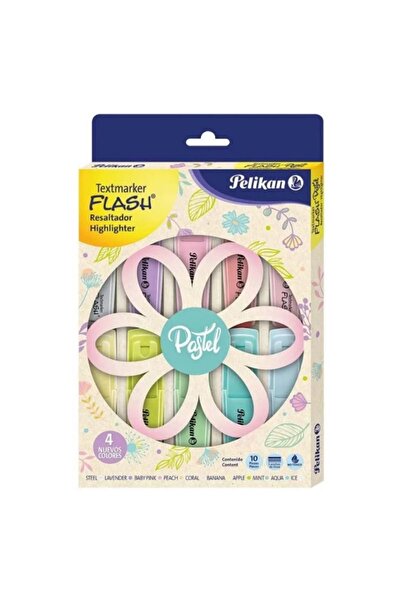 Pelikan 10 LU PASTEL FOSFORLU İŞARETLEME KALEMİ