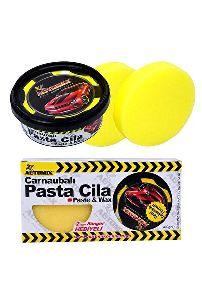 Automix Oto Pasta Cila Carnubalı 200 Gr Sünger Hediyeli