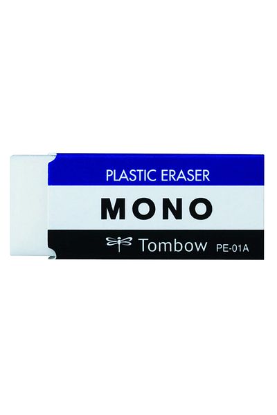 Tombow Mono Pe-01a Eraser 17x11x43mm White