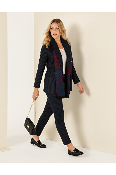 Pierre Cardin Παντελόνι από ύφασμα Anthracite Carrot Fit 50244978-VR006