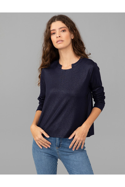 Pierre Cardin Lacivert Regular Fit Sweatshirt 50244513-VR033