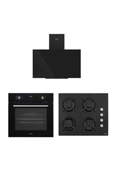 Vestel Eğik Siyah Hamur Şefi Set