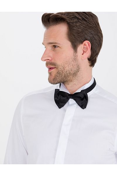 Pierre Cardin Λευκό Slim Fit Σμόκιν πουκάμισο 50251058-VR013