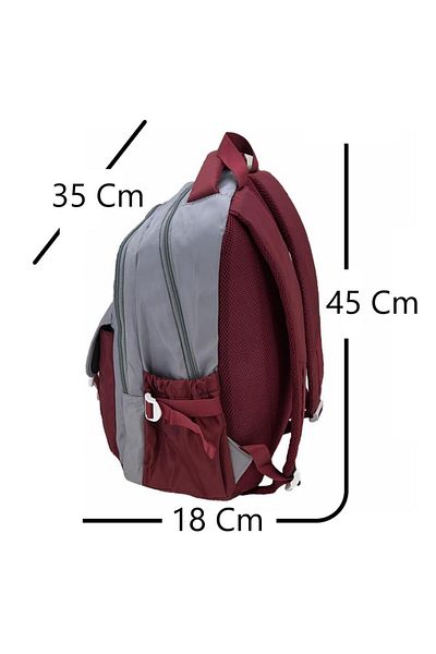 YOUNG 51640 Claret Red Σχολικό Σακίδιο πλάτης