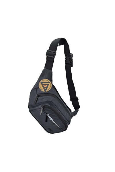 ÇÇS Su geçirmez Kullanışlı Bodybag Bel Çantası Gri