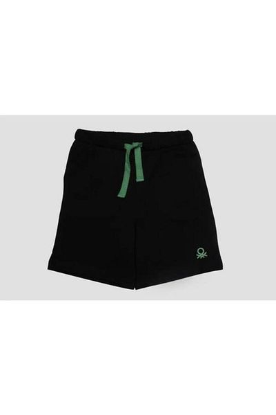 Benetton Μαύρο σορτς για αγόρι