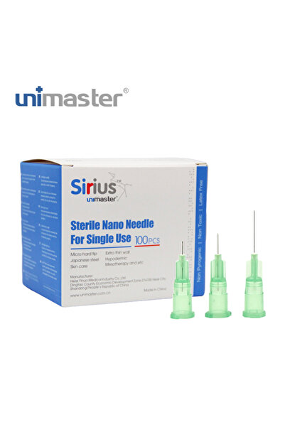 Unimaster Mezoterapi Iğnesi 32 G 6 Mm 100 Adet