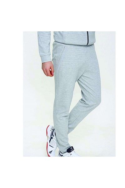 UHLSPORT Γκρι βαμβακερό παντελόνι Twist
