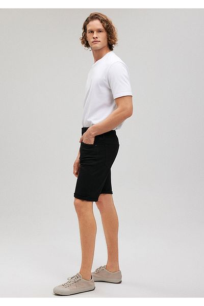 Mavi Czarne spodenki jeansowe Brian Comfort 0418423313