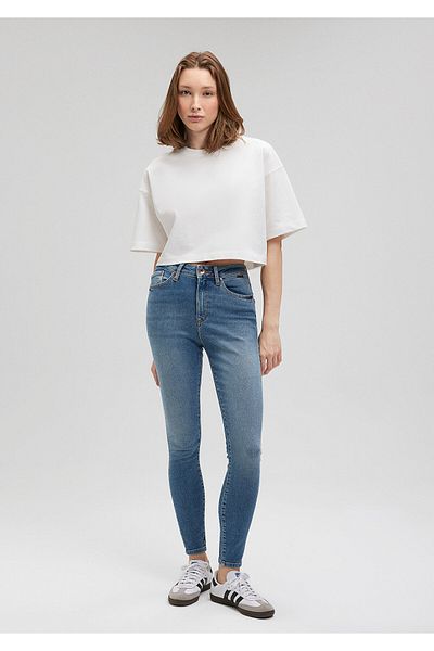 Mavi Serenay Gold Shape Indigo Blue Jean kalhoty 100980-30860