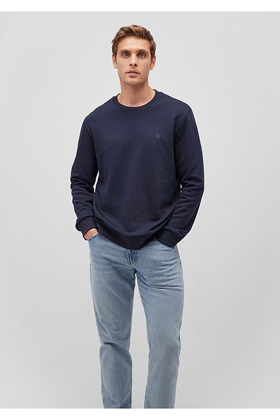 Mavi Φούτερ Navy Blue Crew Neck - Basic, 065751 -29743