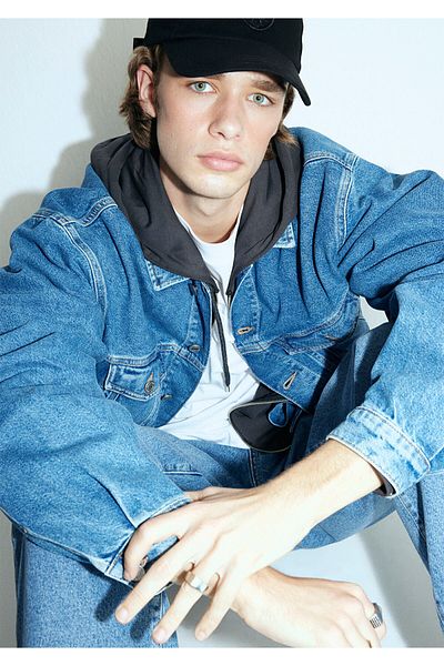 Mavi Ryan 90er Indigoblaue Jeansjacke 0110001-80480