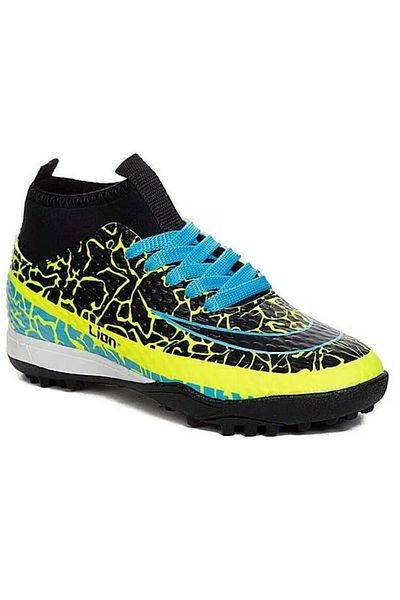 Kids Club Shoes Șosete profesionale Lion 1071 pentru copii Pantofi Astroturf GALBEN