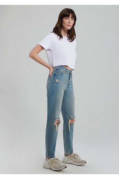 Mavi Kalhoty Indigo Si Jean – roztrhané, Star 90s Model101077-85157