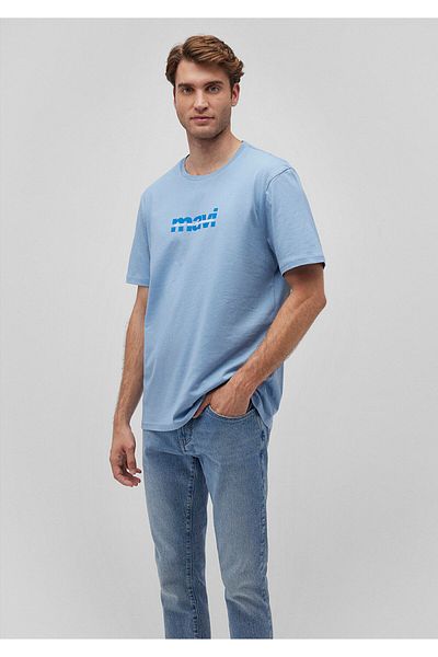 Mavi Tricou imprimat cu logo Regular Fit / Normal Cut 0610943-70731