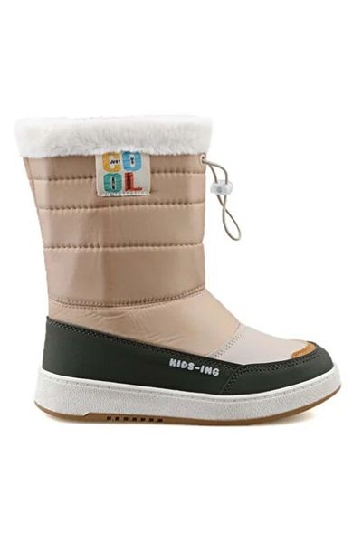 KOCAMANLAR Cool Havana Unisex Kids Snow Boots Beige