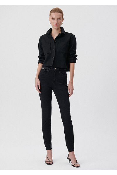 Mavi Serenay Gold Premium Anthrazit-Jeanshose 100980 -82211