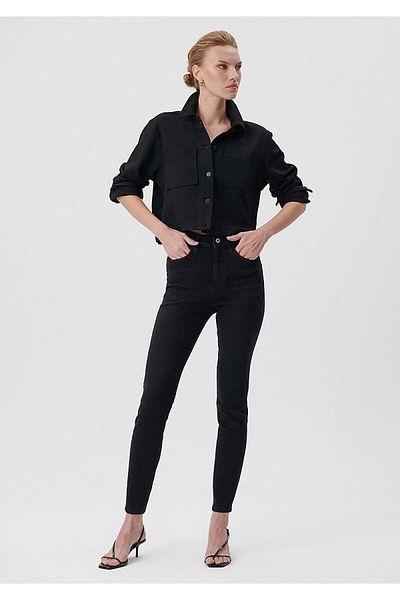Mavi Serenay Gold Premium Anthrazit-Jeanshose 100980 -82211