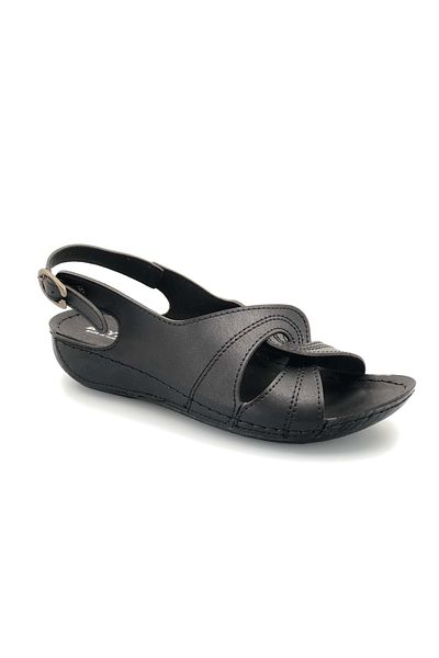 Kids Club Shoes Sandale ortapedice pentru femei Aryan 54-460 NEGRE