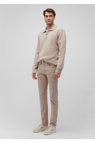 Mavi Jake Light Brown Gabardine Trousers - Comfort 0042285236