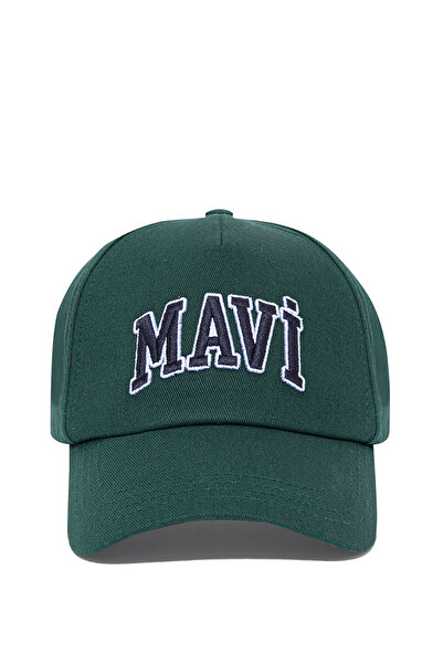 Mavi Zelený klobouk s vytištěným logem 0911158-34522