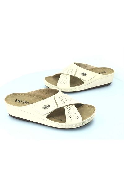 Kids Club Shoes Aryan 09-376 Γυναικείες ορθοπεδικές παντόφλες ΜΠΕΖ