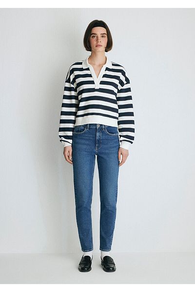 Mavi Cindy Vintage Indigo Jeanshose - College 100277 -85272