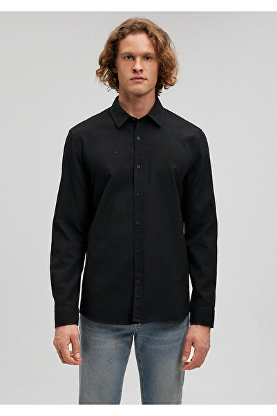 Mavi Siyah Gömlek Slim Fit / Dar Kesim 0210698-900
