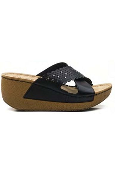 Kids Club Shoes Carlaverde141211 Dr.Tavsiyeli Papuci ortopedici pentru femei NEGRI