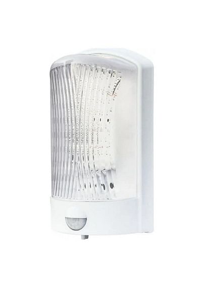 Işıldar Sensörlü Duvar Aplik Beyaz Gövde Idea