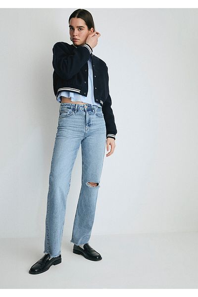 Mavi Barcelona ColleGe IndiGo Si Jeans Hose im Schattierungs- und Zerrissen-Look - 101047 -85269