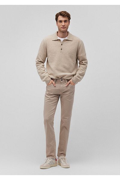 Mavi Jake Light Brown Gabardine Trousers - Comfort 0042285236
