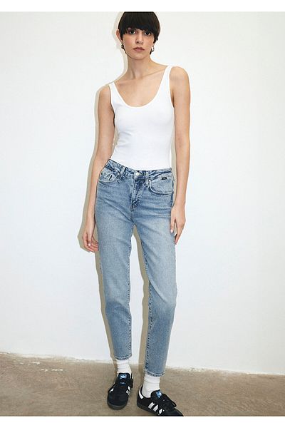 Mavi Cindy Klassische offene Jeans aus Denim -100277-86455