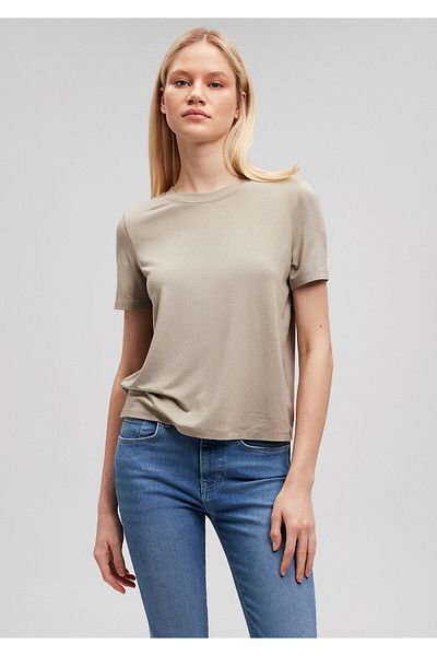 Mavi Béžové tričko Lux Touch – Regular Fit, Tencel TM, 1611645 -70354