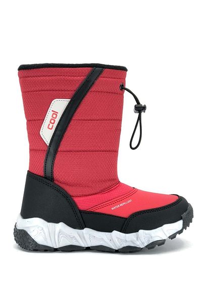 Kids Club Shoes Готини унисекс детски снежни ботуши, червени