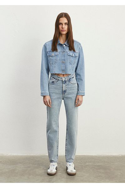 Mavi Happy Street Ice Blue Jean Pants101453-86458