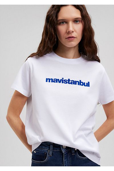 Mavi Stanbul Printed Loose CutIstanbulT-shirt - 1612108 -620