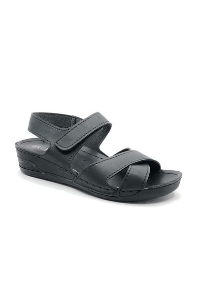 Kids Club Shoes Aryan 02-935 Sandale Ortopedice Damă NEGRE