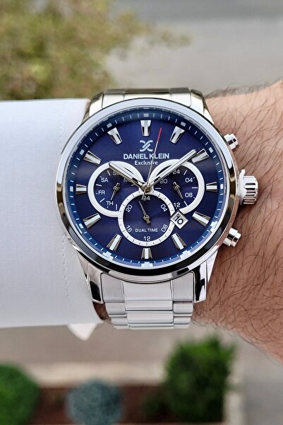 Daniel Klein Kadranı Lacivert Kordonu Metalik Renk 2 Yıl Garantili Göstergele...
