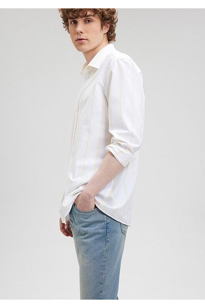 Mavi Yellow Striped Shirt Regular Fit / Regular Fit0210956-71187