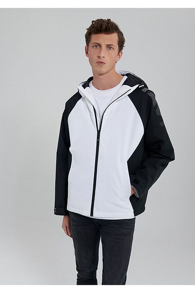 Mavi Colour Block White Jacket Regular Fit / Regular Cut0110319-620