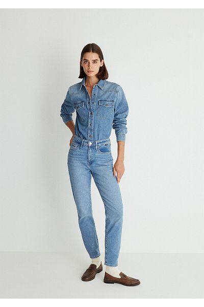 Mavi Vintage Star 90er Offene Jeanshose -101077-86788