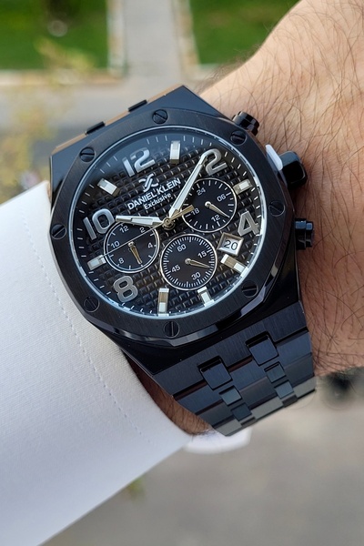 Daniel Klein Rakamları Beyaz Kordonu Siyah Renk Hediye Paketli Göstergeleri A...