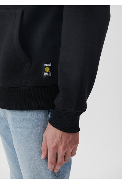 Mavi X Smiley Originals Siyah Sweatshirt 0s10060-70087
