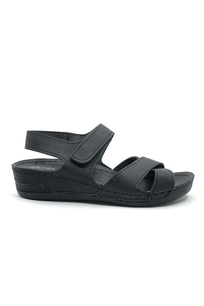 Kids Club Shoes Aryan 02-935 Sandale Ortopedice Damă NEGRE