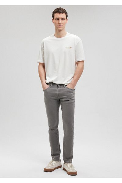 Mavi Pohodlné kalhoty Jake Grey Gabardine -0042286794